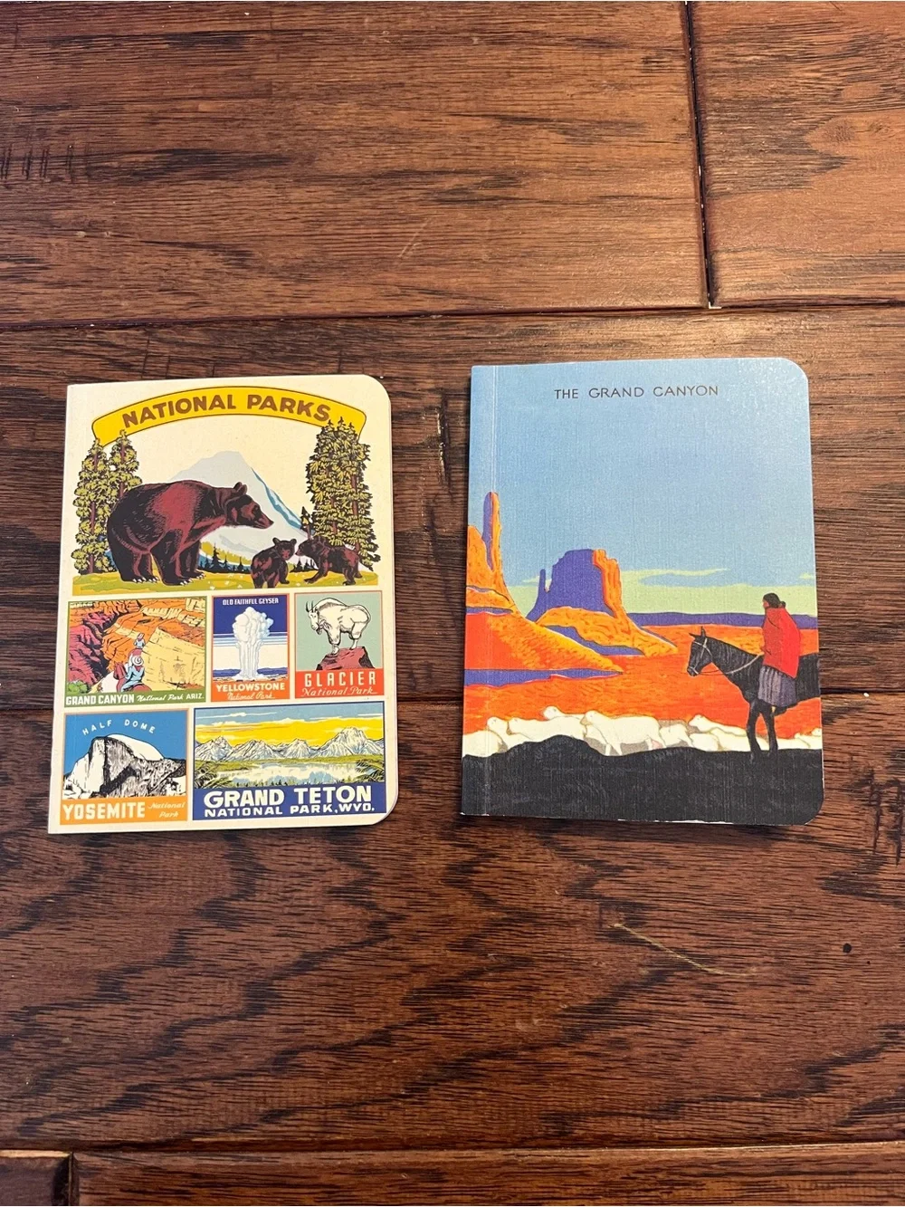 Pocket Notebook Set - National Parks Vintage Artwork